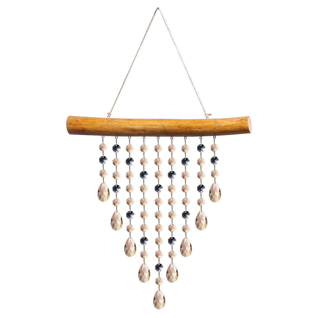 Wood Drop Pendant Suncatcher Ornaments GEMROCKY-Decoration-