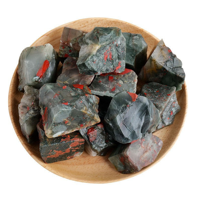 African Blood Stone Rough Stones GEMROCKY-Mineral Specimens-GEMROCKY