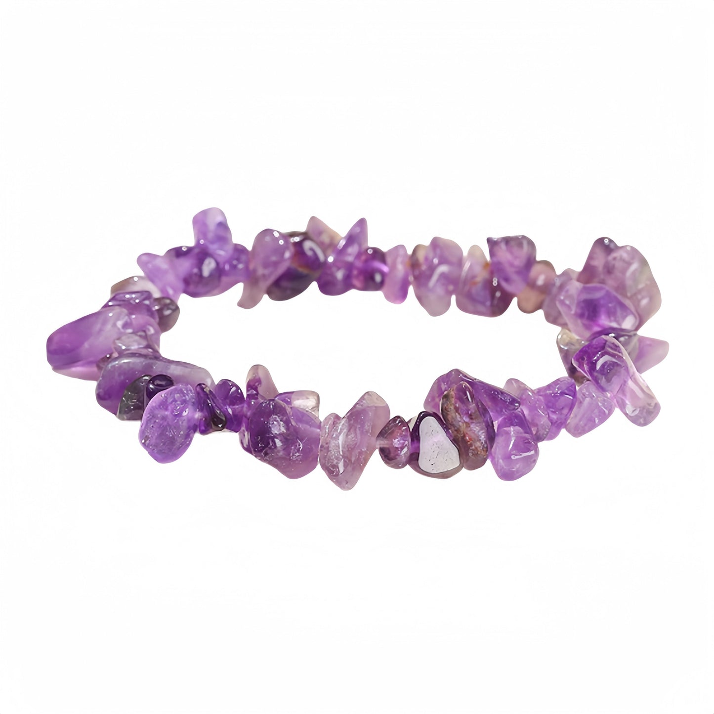 Amethyst Chip Bracelets GEMROCKY-Bracelets-GEMROCKY