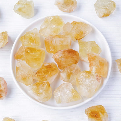 Brazilian Citrine Rough Stones GEMROCKY-Mineral Specimens-GEMROCKY