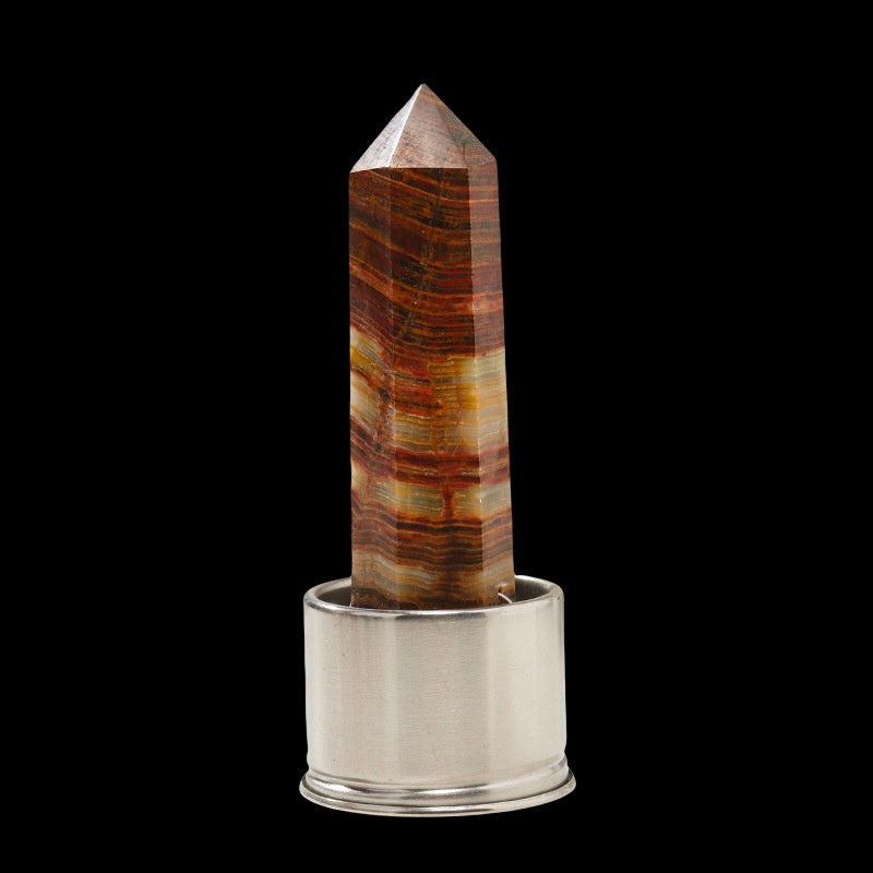 Crystal Point Tower Water Bottle Replacement Base GEMROCKY-Decoration-Afghanistan Jade-GEMROCKY