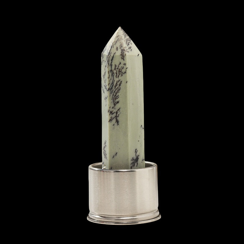 Crystal Point Tower Water Bottle Replacement Base GEMROCKY-Decoration-Dendrtic Jade-GEMROCKY