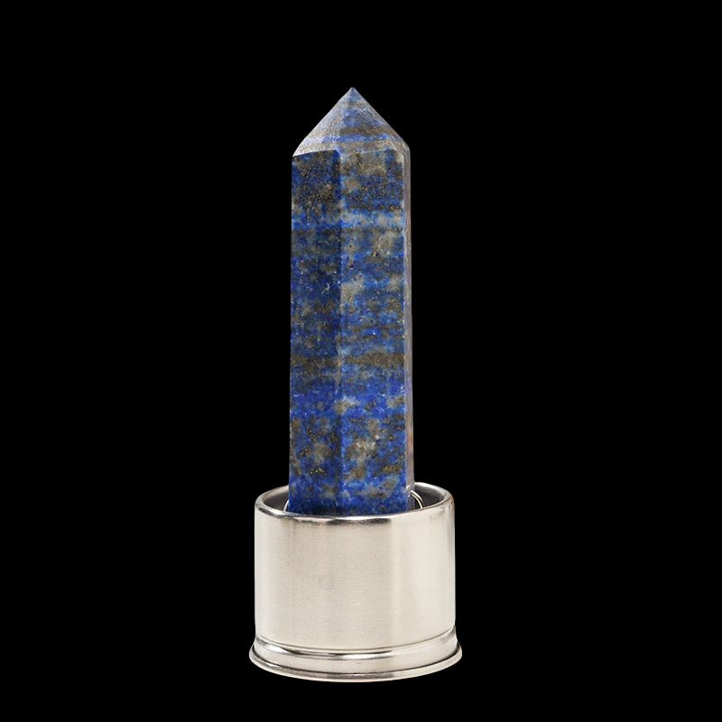 Crystal Point Tower Water Bottle Replacement Base GEMROCKY-Decoration-Lapis Lazuli-GEMROCKY