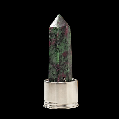 Crystal Point Tower Water Bottle Replacement Base GEMROCKY-Decoration-Ruby Zoisite-GEMROCKY