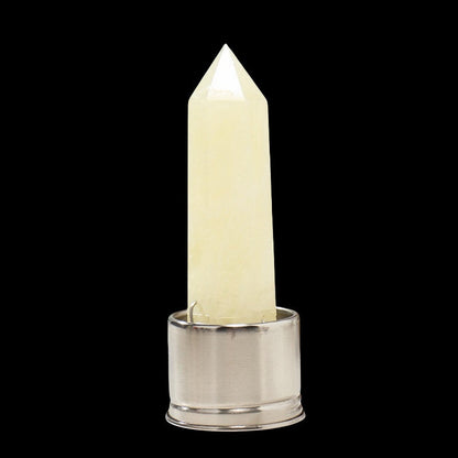 Crystal Point Tower Water Bottle Replacement Base GEMROCKY-Decoration-White Citrine-GEMROCKY