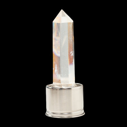 Crystal Point Tower Water Bottle Replacement Base GEMROCKY-Decoration-White Melting Stone-GEMROCKY