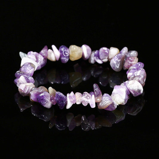 Dream Amethyst Chip Bracelets GEMROCKY-Bracelets-GEMROCKY