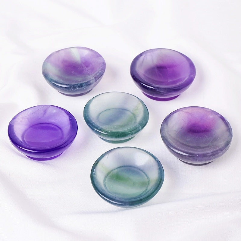 Fluorite Degaussing Bowl Home Decor Ornaments GEMROCKY-Decoration-GEMROCKY