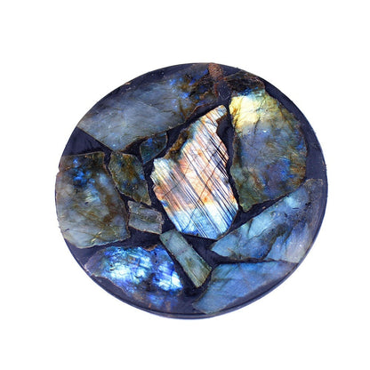 Labradorite Piece Spliced Mirror Home Decor Ornaments GEMROCKY-Decoration-GEMROCKY