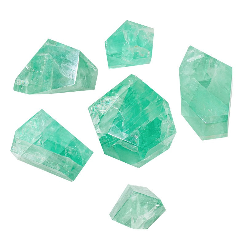 Lake Green Fluorite Random Cut Piece Decor Ornaments GEMROCKY-Decoration-60-100 gram-GEMROCKY