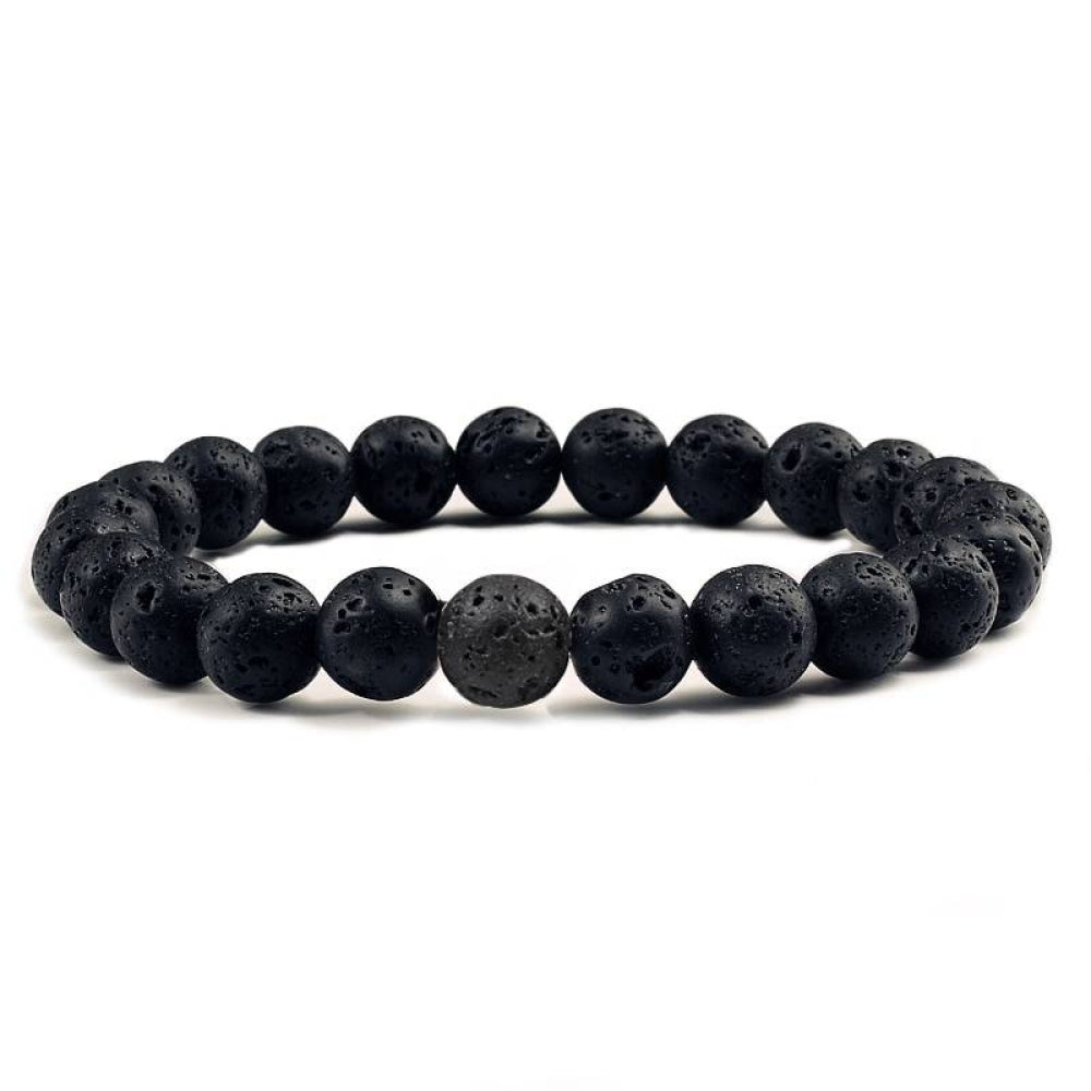 8mm Lava Stone Bead Bracelets GEMROCKY-