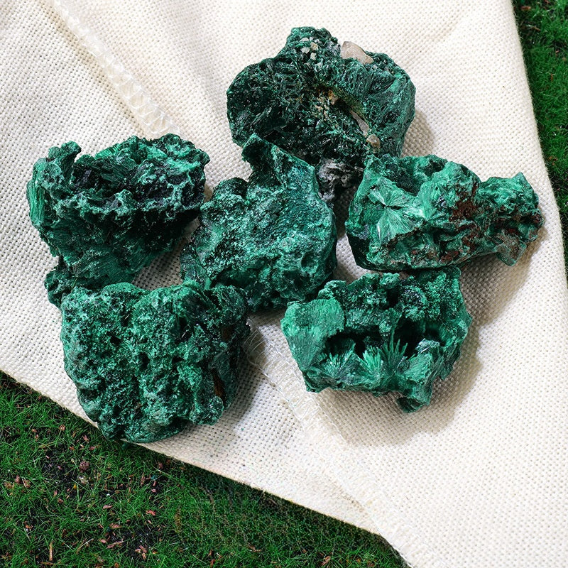 Malachite Rough Stones GEMROCKY-Mineral Specimens-GEMROCKY