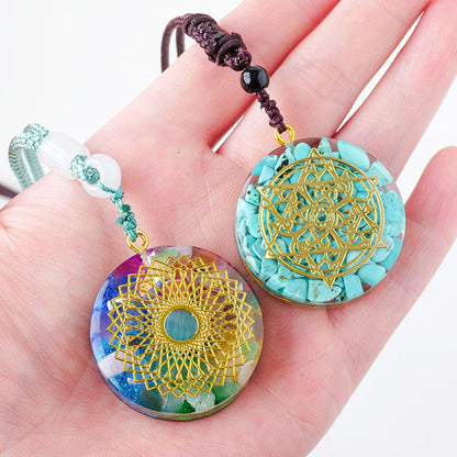 Orgone Resin Pendant Necklaces GEMROCKY-Jewelry-1-GEMROCKY