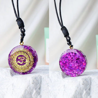 Orgone Resin Pendant Necklaces GEMROCKY-Jewelry-6-GEMROCKY