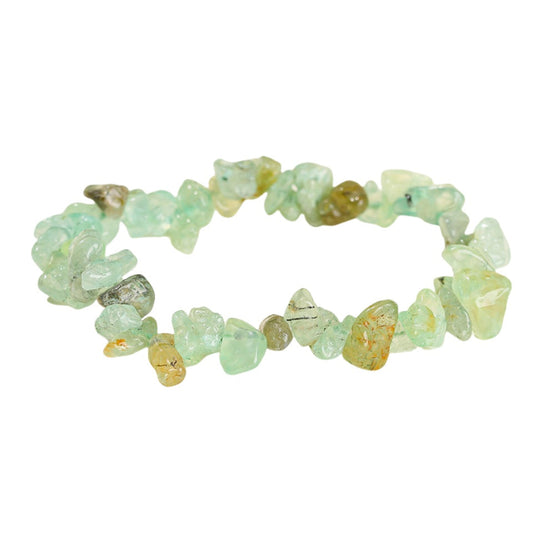 Prehnite Chip Bracelets GEMROCKY-Bracelets-GEMROCKY