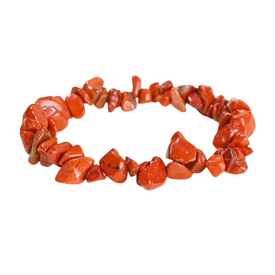 Red Jasper Chip Bracelets GEMROCKY-Bracelets-GEMROCKY