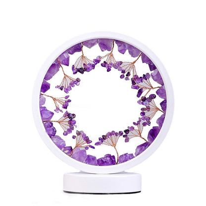 Rough Crystal Gem Tree LED Bedside Lamp Home Decor Ornaments GEMROCKY-Decoration-GEMROCKY