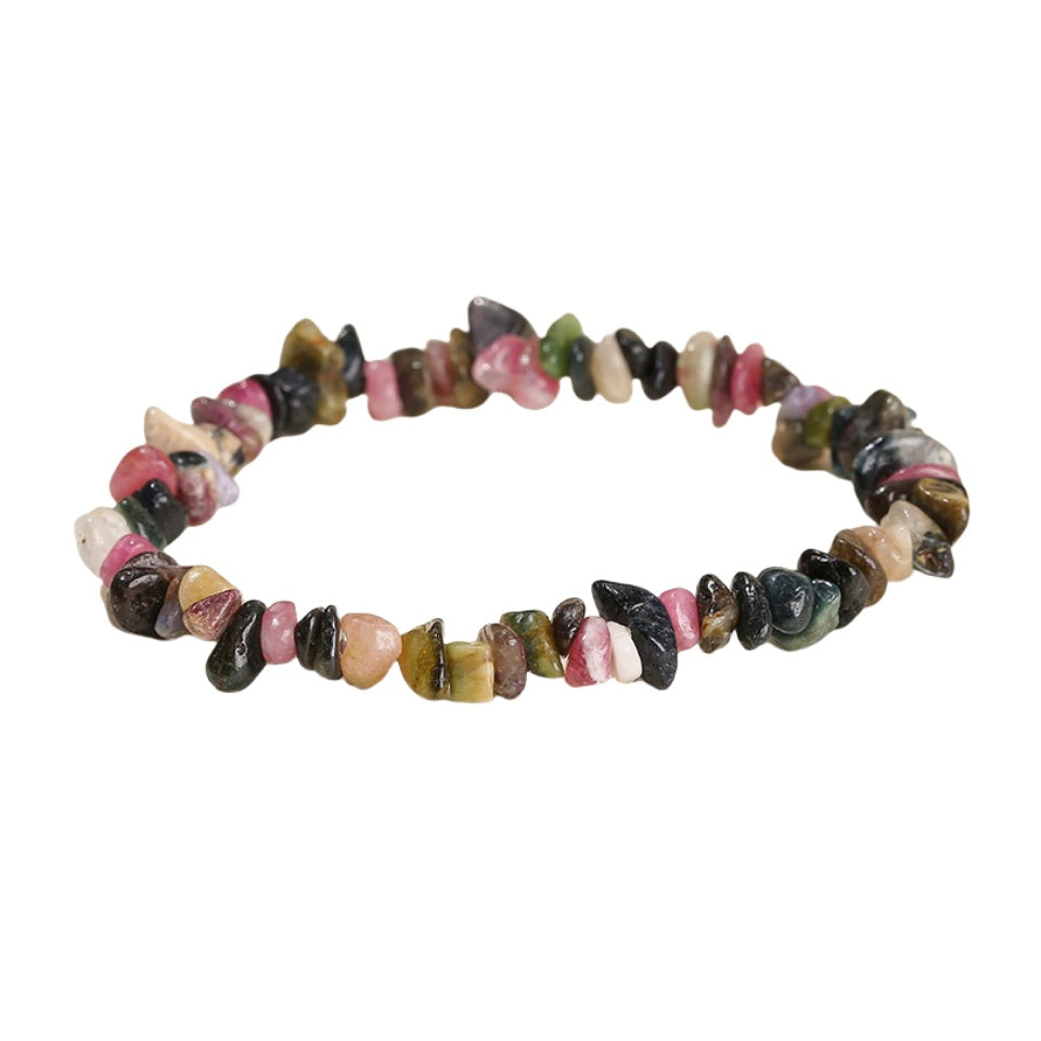 Tourmaline Chip Bracelets GEMROCKY-Bracelets-GEMROCKY